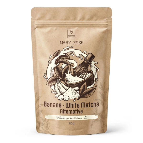 Mary Rose – White Matcha Alternative – Banaan (poeder) 50 g