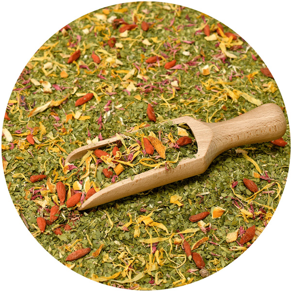 Yerba Mate set Verde Mate Raspberry 500g Kalebas + Bombilla