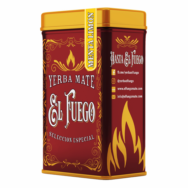Yerbera – Blik + El Fuego Menta Limon 0,5 kg