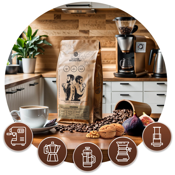 Bro Coffee Roastery - Hele Bonen Koffie Uganda Kanyenye Speciality 400g