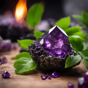 Set natuurstenen en kristallen - esoterie, yoga, meditatie