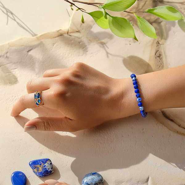 Armband met lapis lazuli