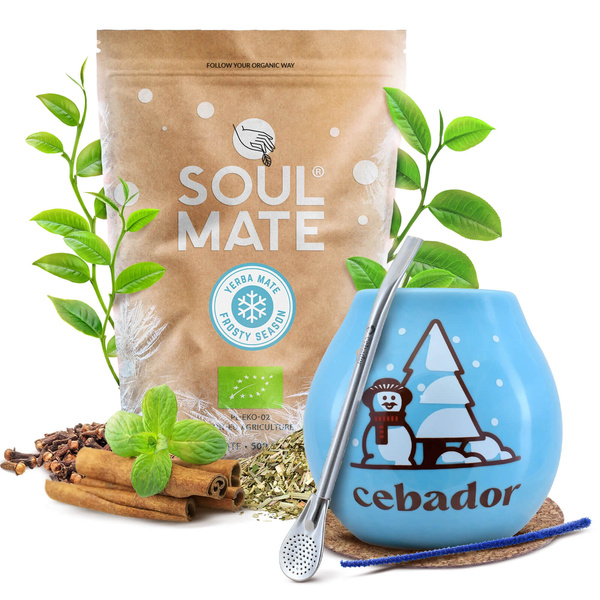 Yerba mate Winter startset Soul Mate Frosty 500g