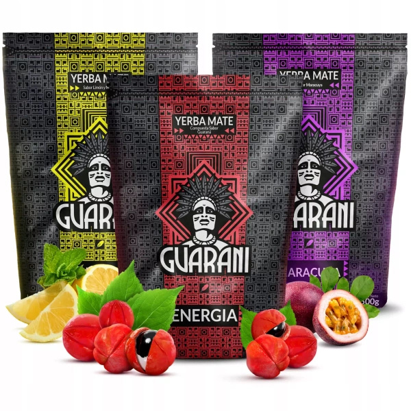 Yerba Mate Guarani 3x500g Diverse mengsels