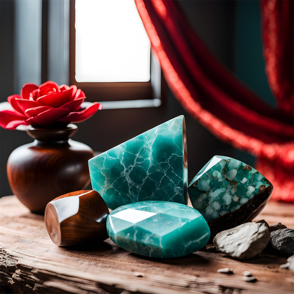 Set natuurstenen en kristallen - esoterie, yoga, meditatie