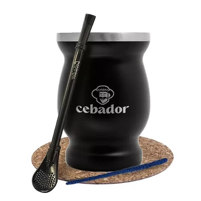 ThermoMate Matero thermal black Cebador bombilla