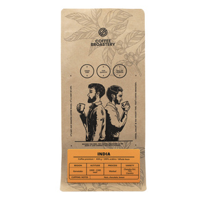 Bro Coffee Roastery - Hele Bonen Koffie India Karnataka Premium 400g