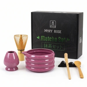 Cadeauset: accessoires voor het bereiden van matchathee