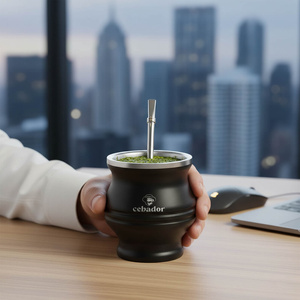 TermoColador – thermosbeker voor yerba mate – 190 ml (zwart)