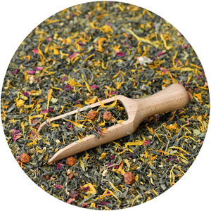 Set voor Leeuw: dierenriem thee + magische steen