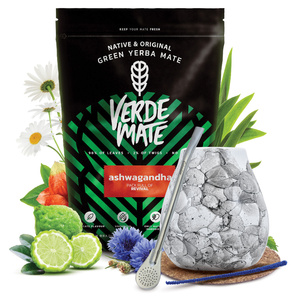 Yerba Mate Set Verde Mate 500g 0,5kg Kalebas + Bombilla