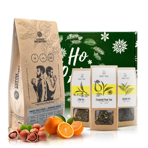 Geschenkset met Coffee Broastery koffie en Mary Rose thee