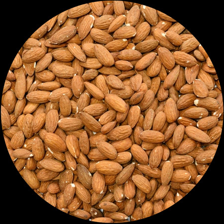 17 x Amandelen naturel (donker) 1 kg