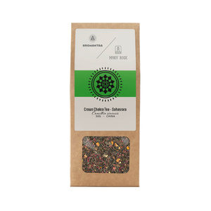 Aromantra x Mary Rose – Kruinchakra Thee Sahasrara (groene thee) 50 g