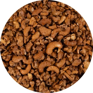 Nustino Crunch – Geroosterde cashewnoten – Honey Mustard Crunch 100 g