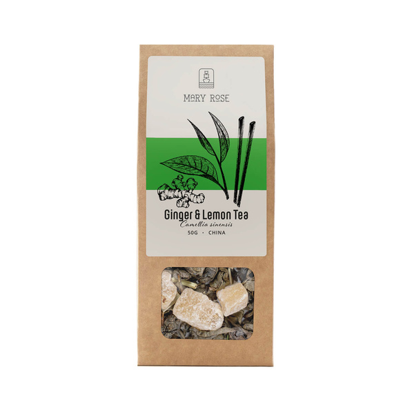 Mary Rose – Ginger & Lemon Thee – 50 g