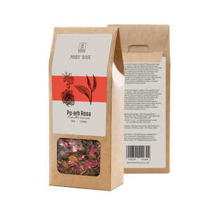 Mary Rose - Pu-erh Rosa Thee - 50g
