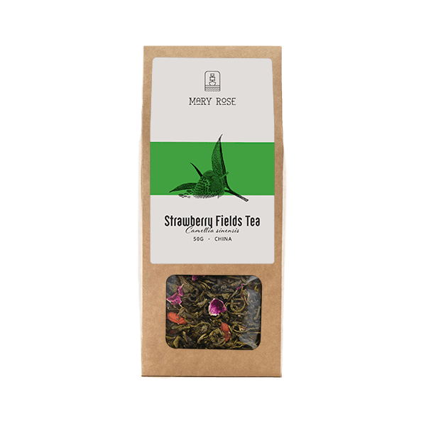 Mary Rose - Aardbeienvelden groene thee - 50g