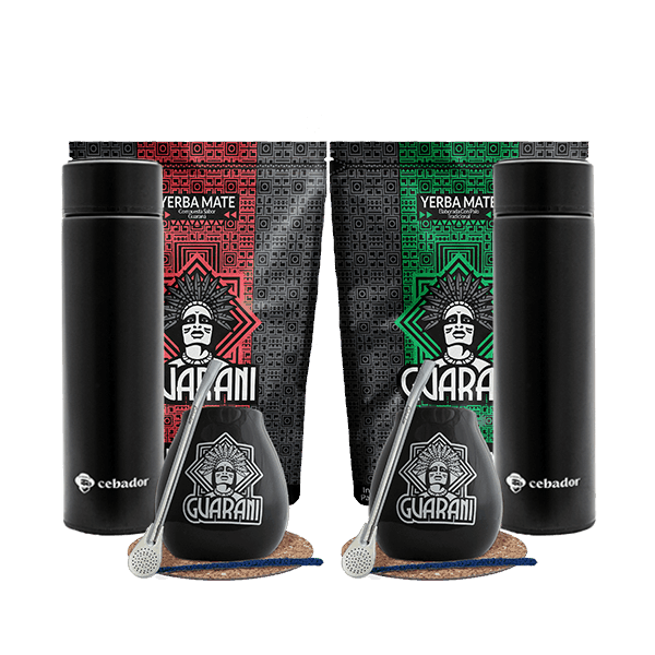 SET Yerba Mate accessoires voor twee thermosflessen
