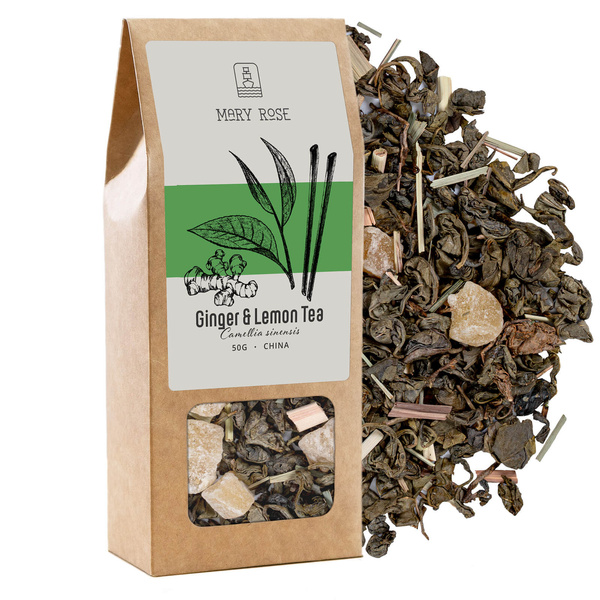 Mary Rose – Ginger & Lemon Thee – 50 g