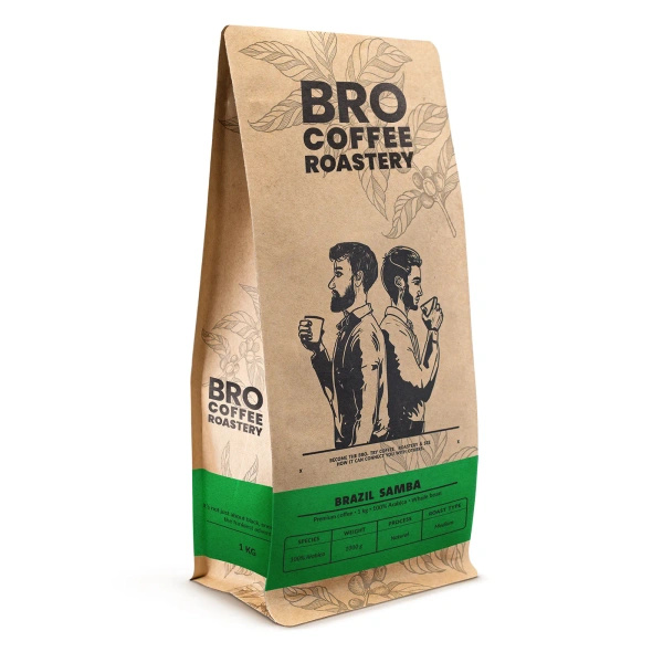 Bro Coffee Roastery – Hele Bonen Koffie Brazil Samba Premium 1kg