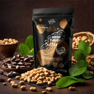 Set pindakaaspoeder Nustino: Classic + Chocolate 2x400g