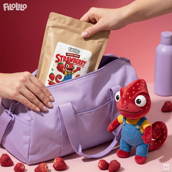FiloLilo – Gevriesdroogde aardbeien (hele) 100 g