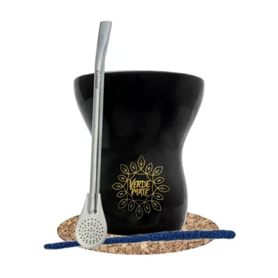 Zet kalebas Pepe voor yerba mate