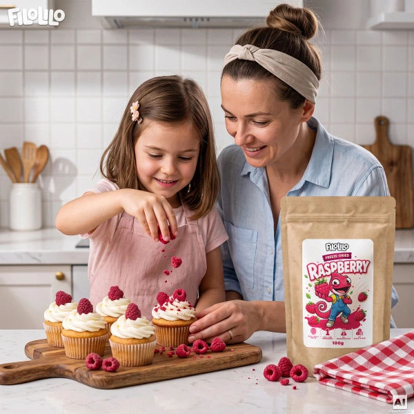 FiloLilo – Gevriesdroogde framboos 100 g