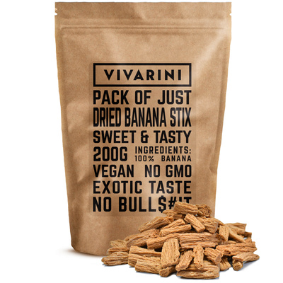 Vivarini – Gedroogde bananenstix 200 g