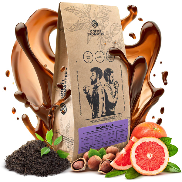 Bro Coffee Roastery - Hele Bonen Koffie Nicaragua Colibrí Azul Speciality 1kg