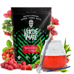 Yerba Mate Set Verde Mate 400g 0,4kg Kalebas + Bombilla