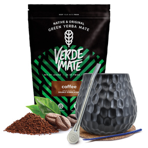 Yerba Mate Set Verde Mate 500g 0,5kg Kalebas + Bombilla