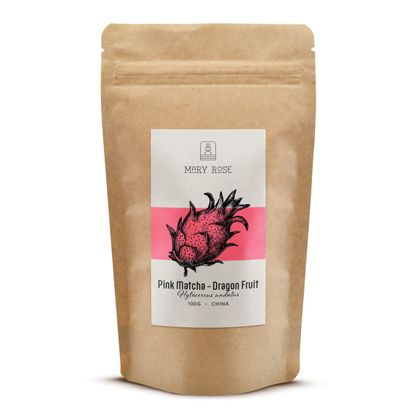 Mary Rose – Pink Matcha – Dragon fruit (poeder) 100 g