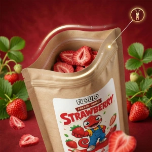FiloLilo – Gevriesdroogde aardbeien (schijfjes) 20 g