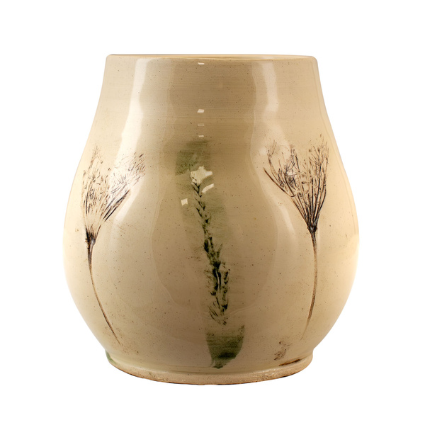 Keramische kalebas Flora Brown 300 ml – Crater-serie