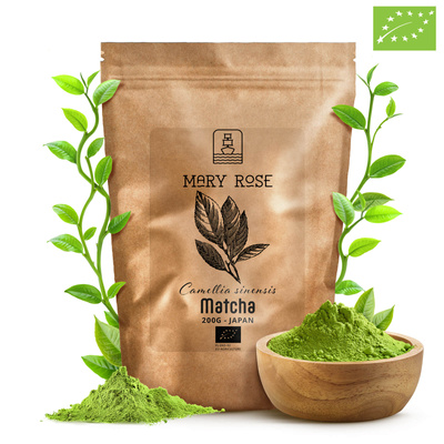 Mary Rose – Japanse Matcha Groene Thee (BIO) 200 g