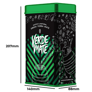 Yerbera - Blik + Verde Mate Green Temperamento 0.5kg 