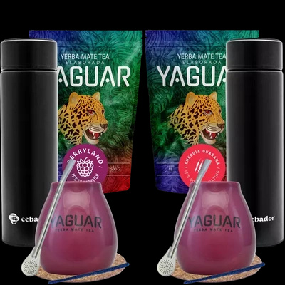 Yerba Mate Set voor twee + Thermos