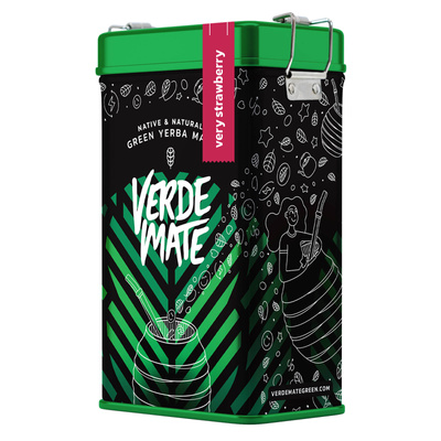 Yerbera – Blik + Verde Mate Green Very Strawberry 0,5 kg