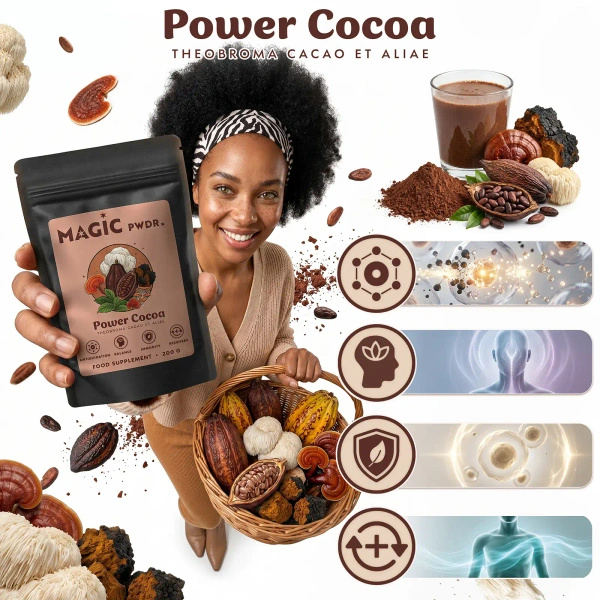 Magic Pwdr – Power Cocoa – Relax & Well-Being Blend 200 g