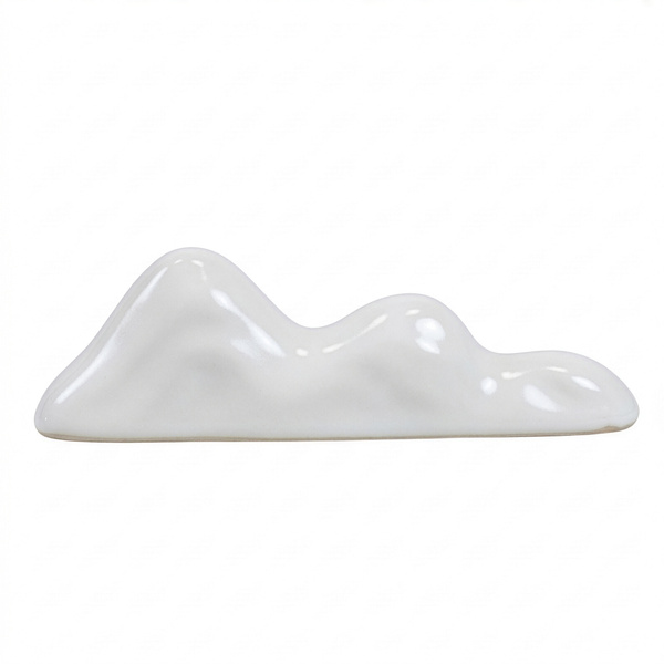 Chashaku-oki – Houder voor matcha-lepel (wit)