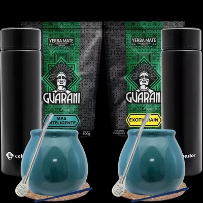 Yerba Mate Set voor twee + Thermos