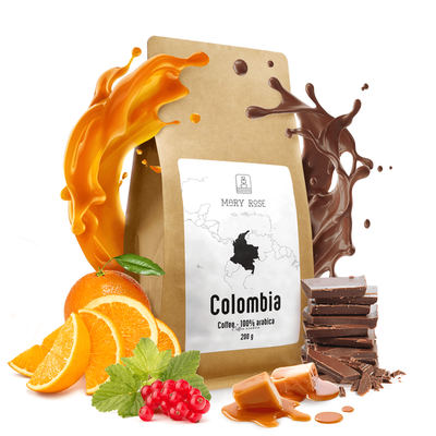 Mary Rose - hele bonen koffie Colombia Medellin premium 200g