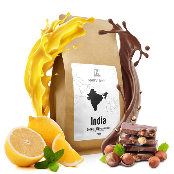 Mary Rose - whole bean coffee India Karnataka premium 200g