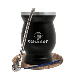 Yerba Mate accessoireset: thermische mate beker TermoMate + bombilla