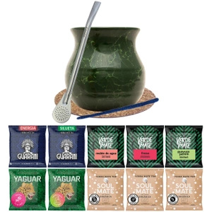 Startpakket Yerba Verde Mate Groen 10x50g