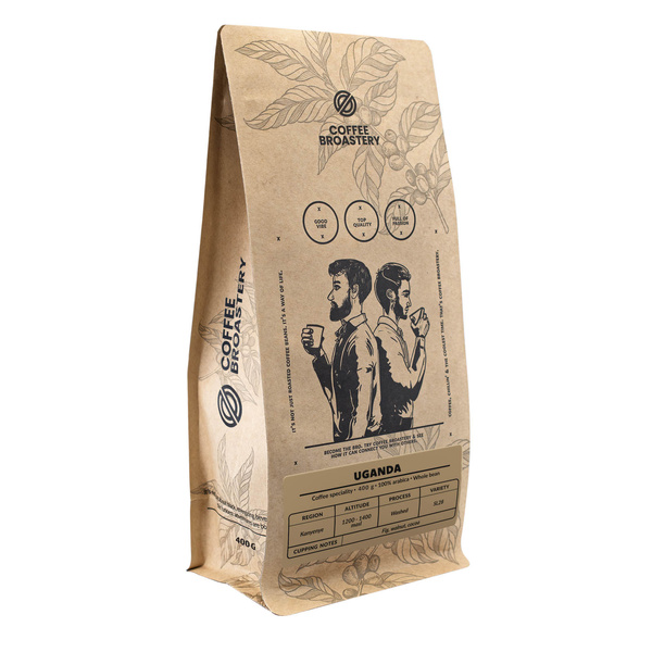 Bro Coffee Roastery - Hele Bonen Koffie Uganda Kanyenye Speciality 400g