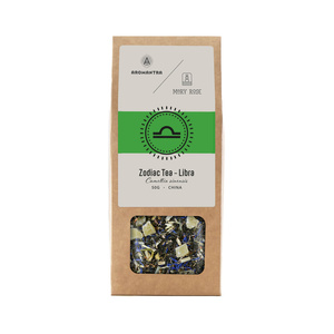 Aromantra x Mary Rose – Dierenriem Thee – Weegschaal (groene thee) 50 g