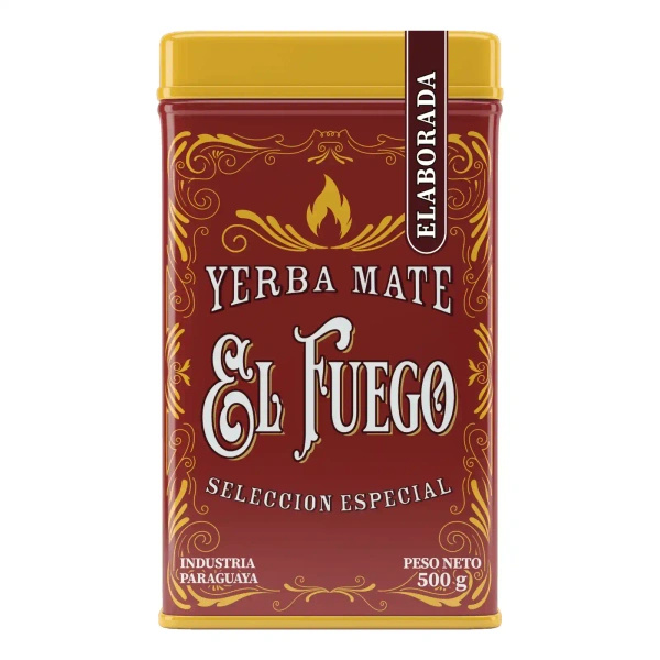 Yerbera – Blik + El Fuego Elaborada 0,5 kg